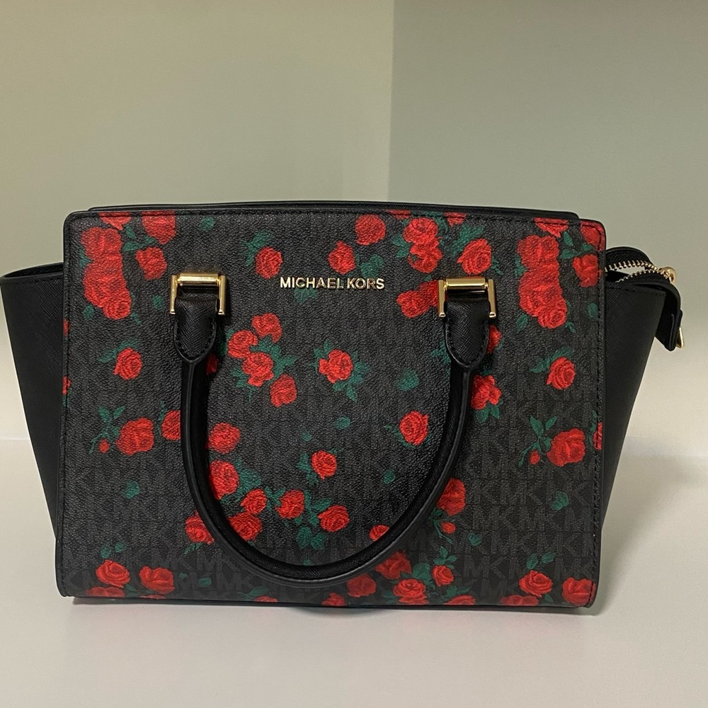 MK Red Rose Crossbody